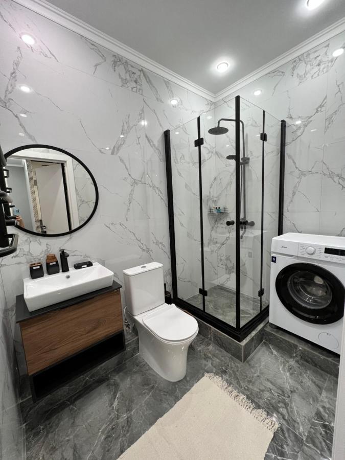 Apartamento Атлант Жк Almatý Exterior foto